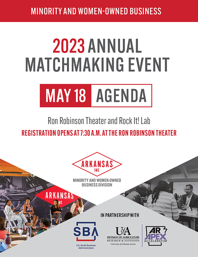 Matchmaking Event Agenda Cover